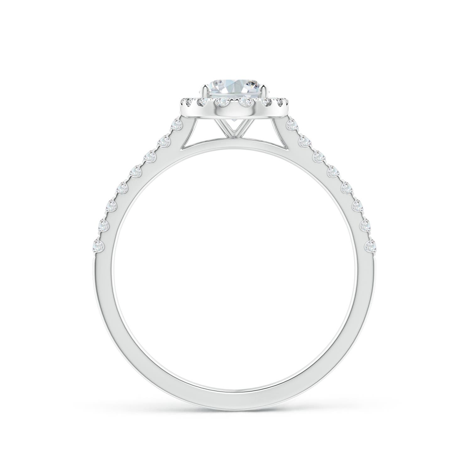 F-G, VS / 0.91 CT / 14 KT White Gold