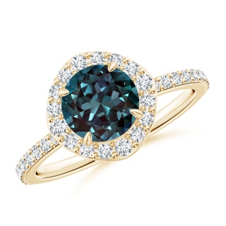 Round Lab-Grown Lab Grown Alexandrite