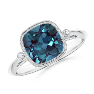 Cushion Lab-Grown Lab Grown Alexandrite