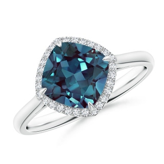 Cushion Lab-Grown Lab Grown Alexandrite