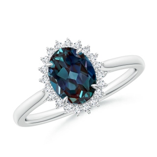 Oval Lab-Grown Lab Grown Alexandrite