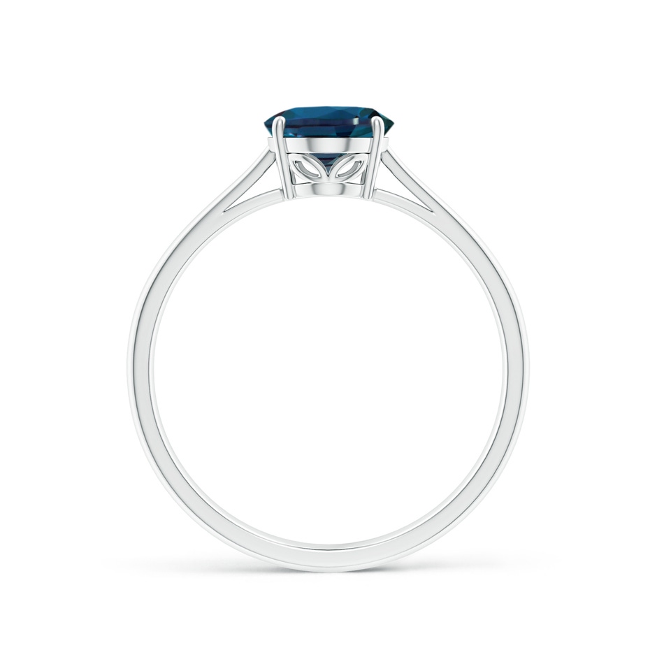 8x6mm Labgrown Oval Solitaire Lab-Grown Alexandrite Cocktail Ring in White Gold side 199