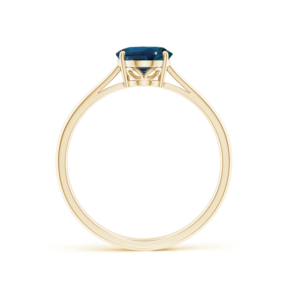 8x6mm Labgrown Oval Solitaire Lab-Grown Alexandrite Cocktail Ring in Yellow Gold side 199