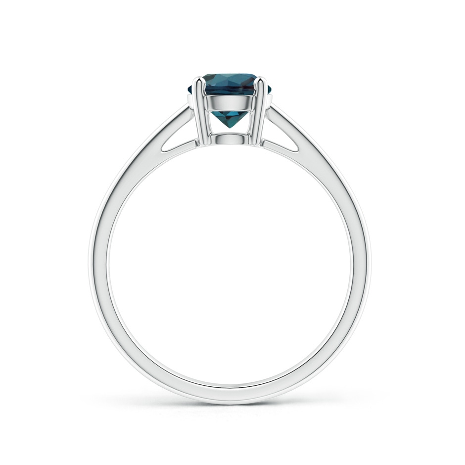 6mm Labgrown Classic Prong-Set Round Lab-Grown Alexandrite Solitaire Ring in White Gold side 199