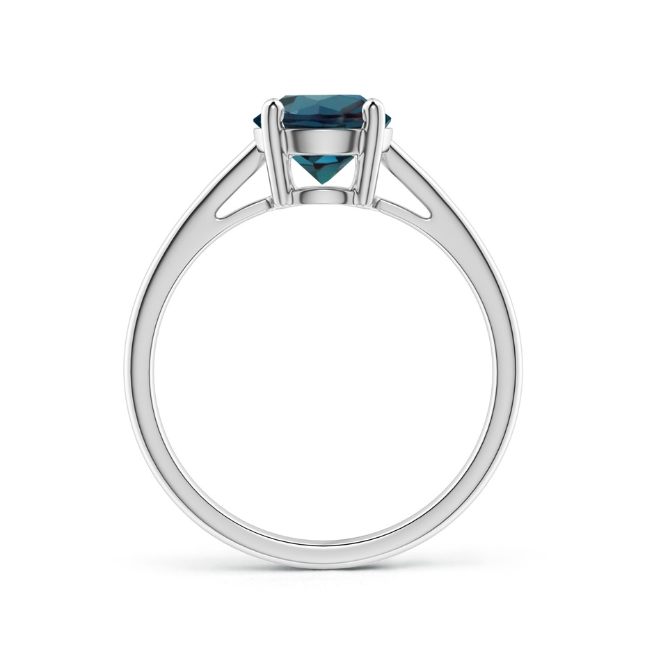 7mm Labgrown Classic Prong-Set Round Lab-Grown Alexandrite Solitaire Ring in 18K White Gold side 199