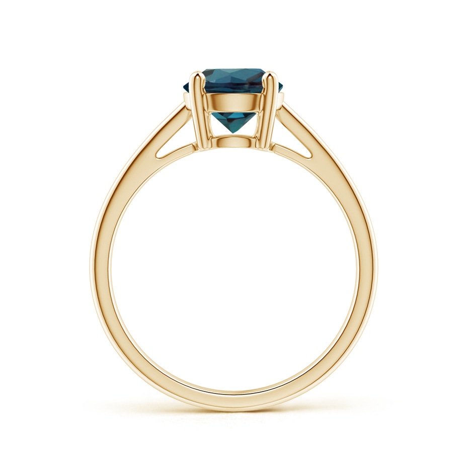 7mm Labgrown Classic Prong-Set Round Lab-Grown Alexandrite Solitaire Ring in 18K Yellow Gold side 199