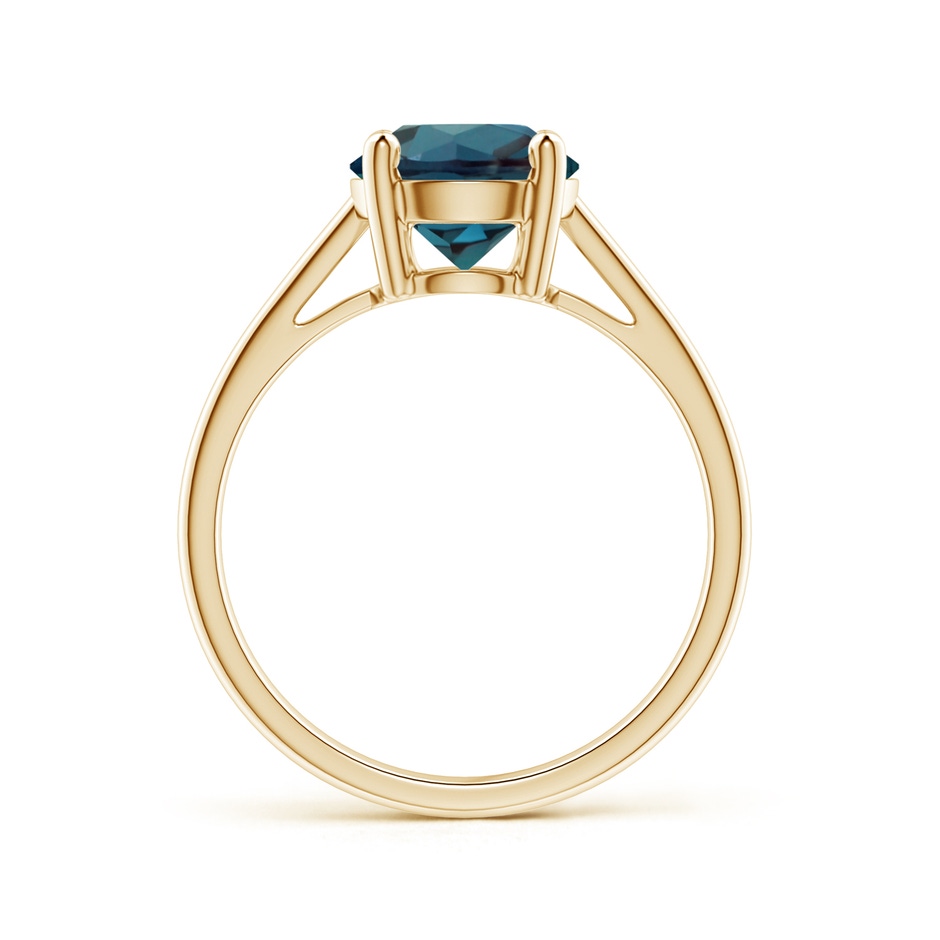 8mm Labgrown Classic Prong-Set Round Lab-Grown Alexandrite Solitaire Ring in 18K Yellow Gold side 199