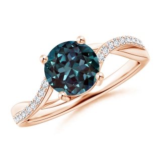 Round Lab-Grown Lab Grown Alexandrite