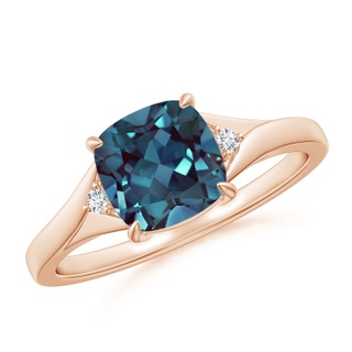 Cushion Lab-Grown Lab Grown Alexandrite