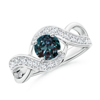 Round Lab-Grown Lab Grown Alexandrite