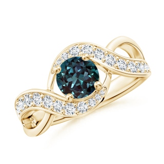 Round Lab-Grown Lab Grown Alexandrite