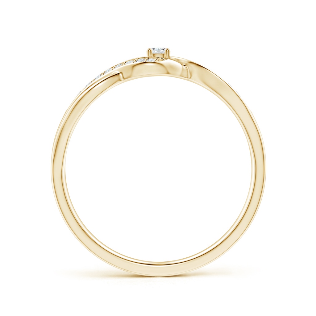 2.2mm FGVS Lab-Grown Solitaire Round Diamond Infinity Promise Ring in 10K Yellow Gold - side 199