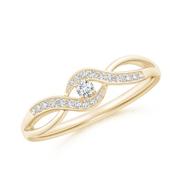 Side Stones Lab Grown Diamond Side Stones Rings