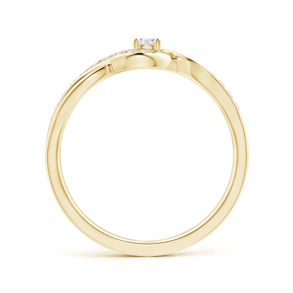 2.8mm FGVS Lab-Grown Solitaire Round Diamond Infinity Promise Ring in 18K Yellow Gold side 199