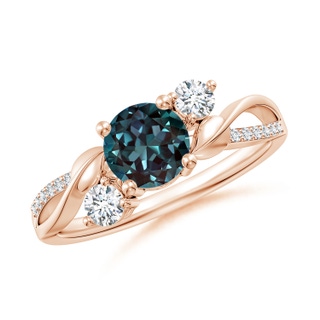 Round Lab-Grown Lab Grown Alexandrite