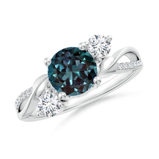 Round Lab-Grown Lab Grown Alexandrite