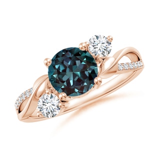 Round Lab-Grown Lab Grown Alexandrite