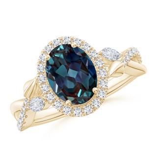 Oval Lab-Grown Lab Grown Alexandrite