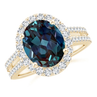 Oval Lab-Grown Lab Grown Alexandrite