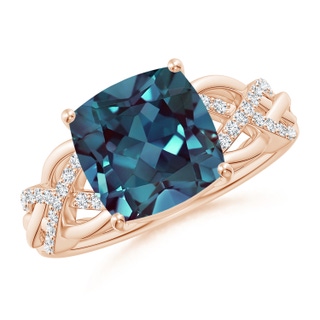 Cushion Lab-Grown Lab Grown Alexandrite