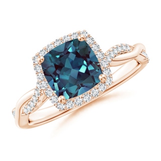 Cushion Lab-Grown Lab Grown Alexandrite