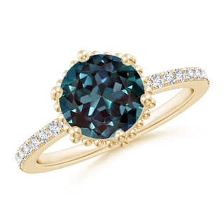 Round Lab-Grown Lab Grown Alexandrite