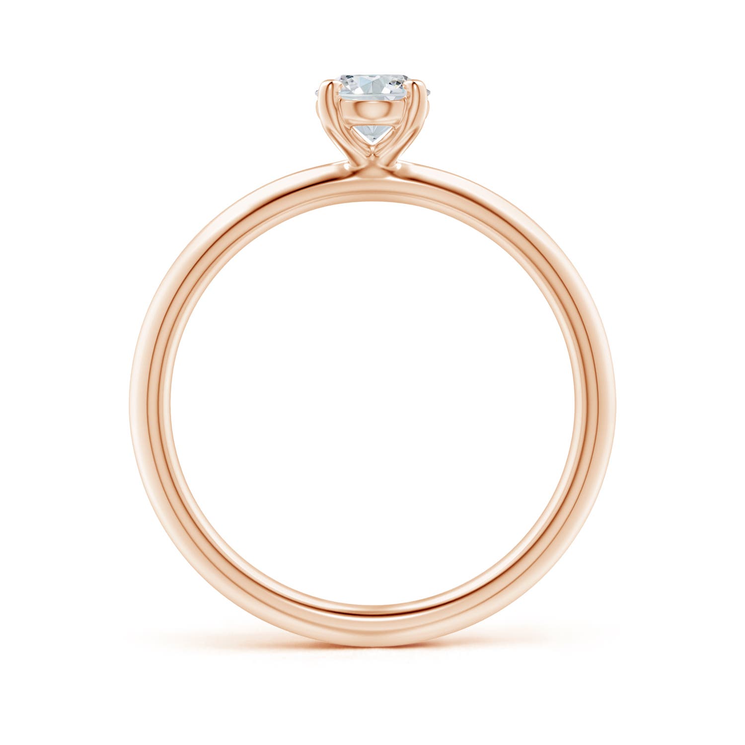 F-G, VS / 0.65 CT / 14 KT Rose Gold