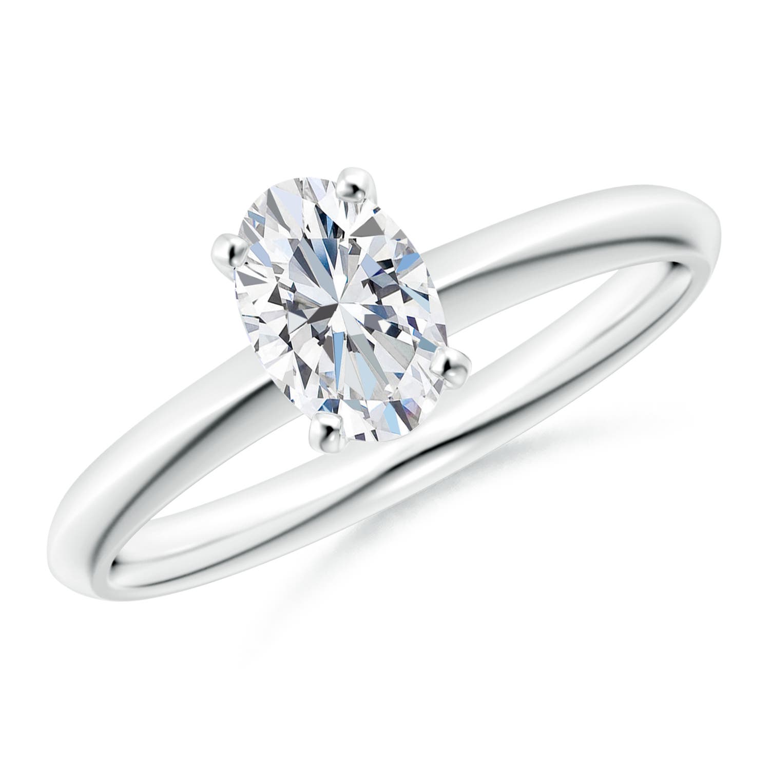 F-G, VS / 0.65 CT / 14 KT White Gold