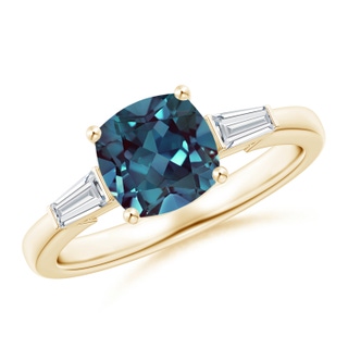 Cushion Lab-Grown Lab Grown Alexandrite