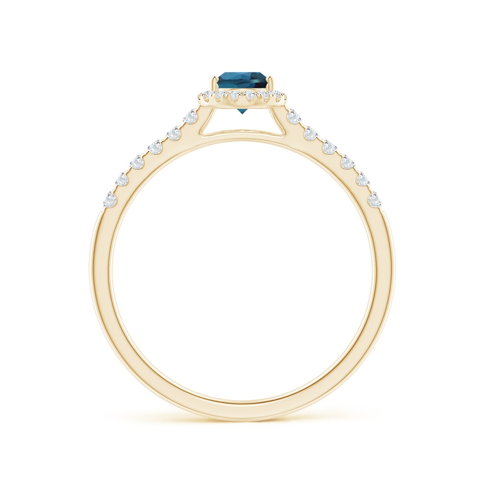 6x4mm Labgrown Pear-Shaped Lab-Grown Alexandrite Halo Engagement Ring in 18K Yellow Gold side 199
