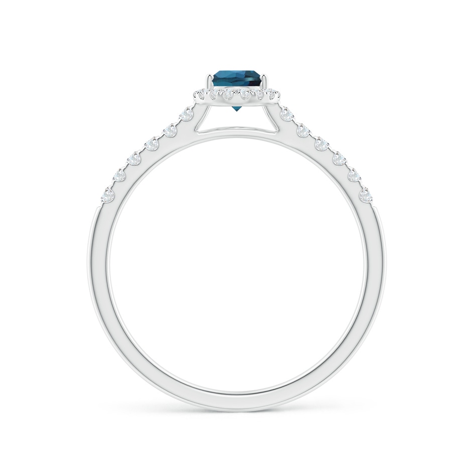 6x4mm Labgrown Pear-Shaped Lab-Grown Alexandrite Halo Engagement Ring in White Gold side 199