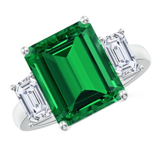 Emerald Cut Lab-Grown Lab Grown Emerald