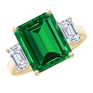 Emerald Cut Lab-Grown Lab Grown Emerald