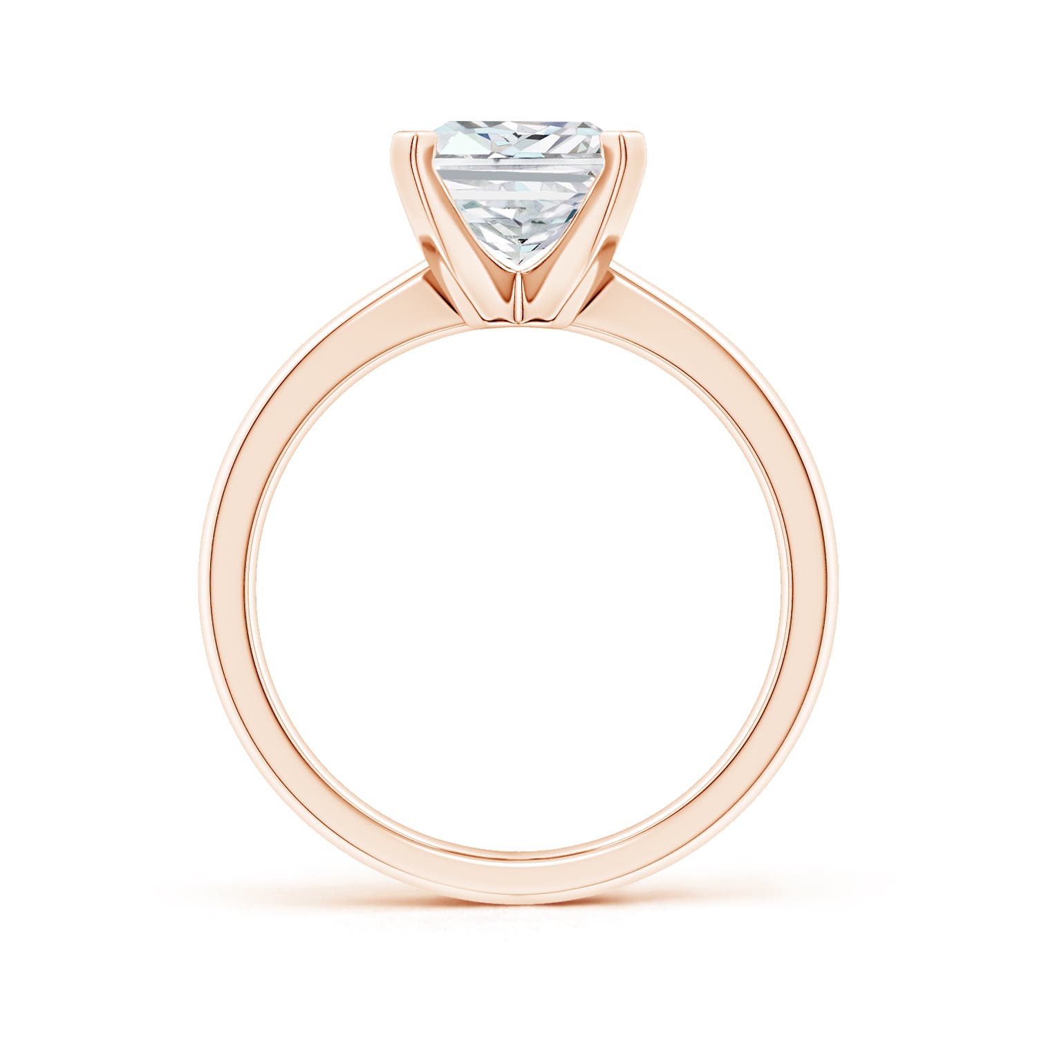 F-G, VS / 5 CT / 14 KT Rose Gold