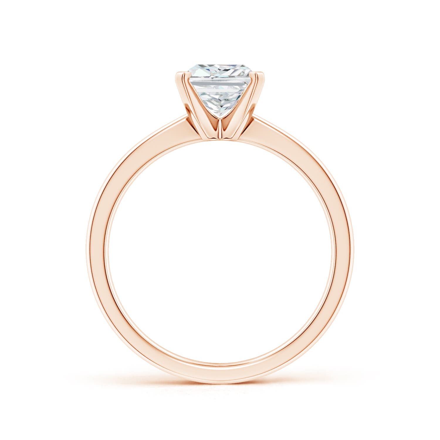 F-G, VS / 1 CT / 14 KT Rose Gold