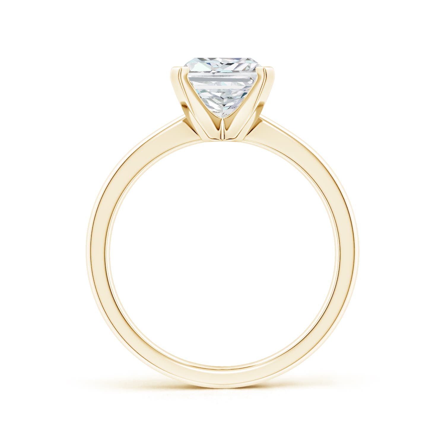 F-G, VS / 3 CT / 14 KT Yellow Gold