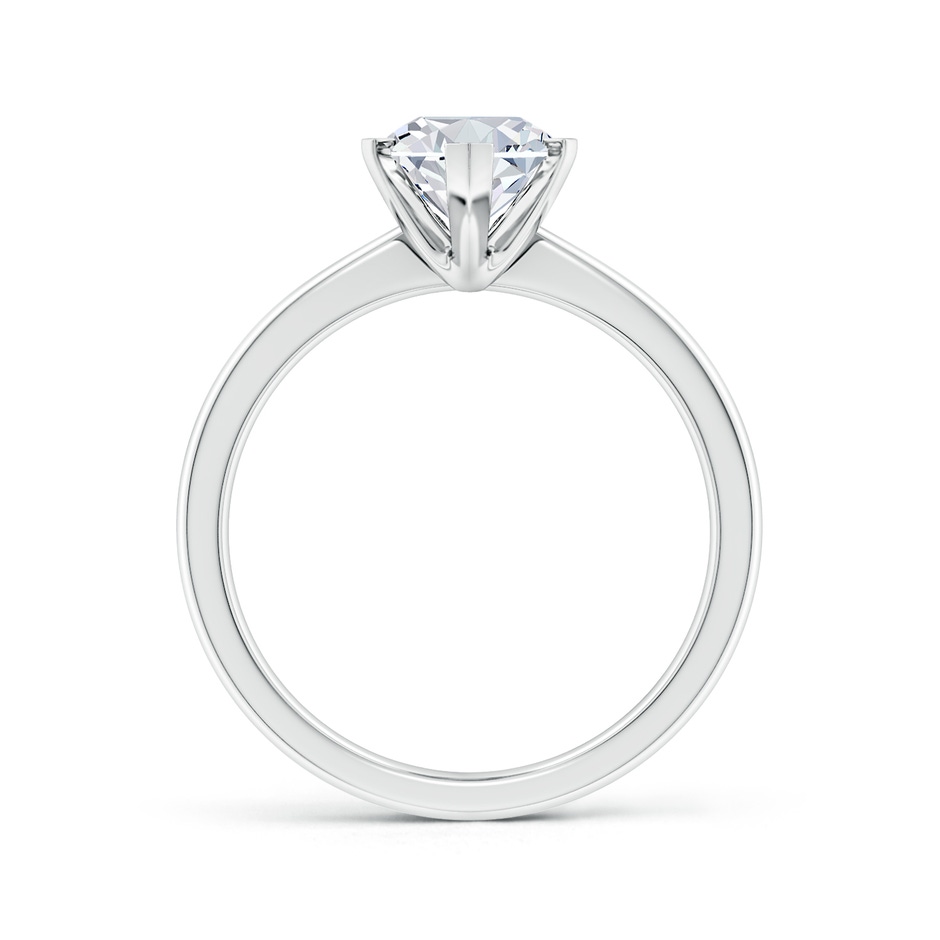 13x6.5mm FGVS Lab-Grown Marquise Diamond Reverse Tapered Shank Solitaire Engagement Ring in White Gold side 199