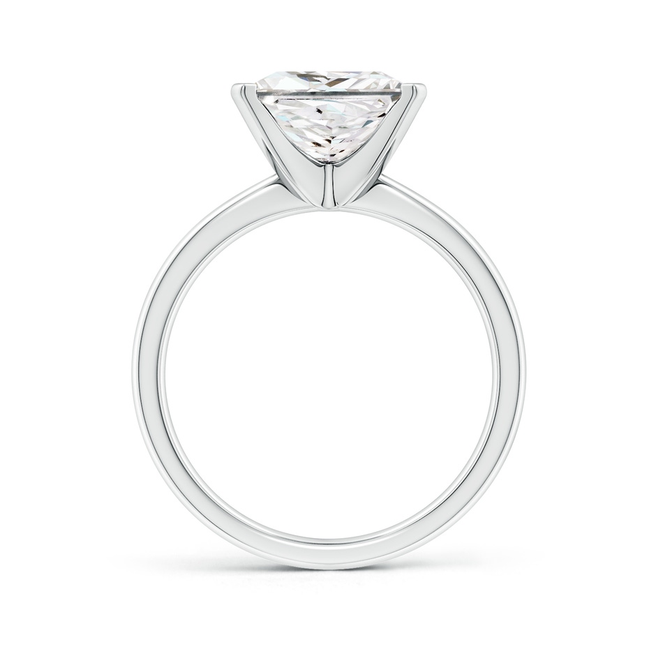 8.9mm FGVS Lab-Grown Princess-Cut Diamond Reverse Tapered Shank Solitaire Engagement Ring in P950 Platinum side 299