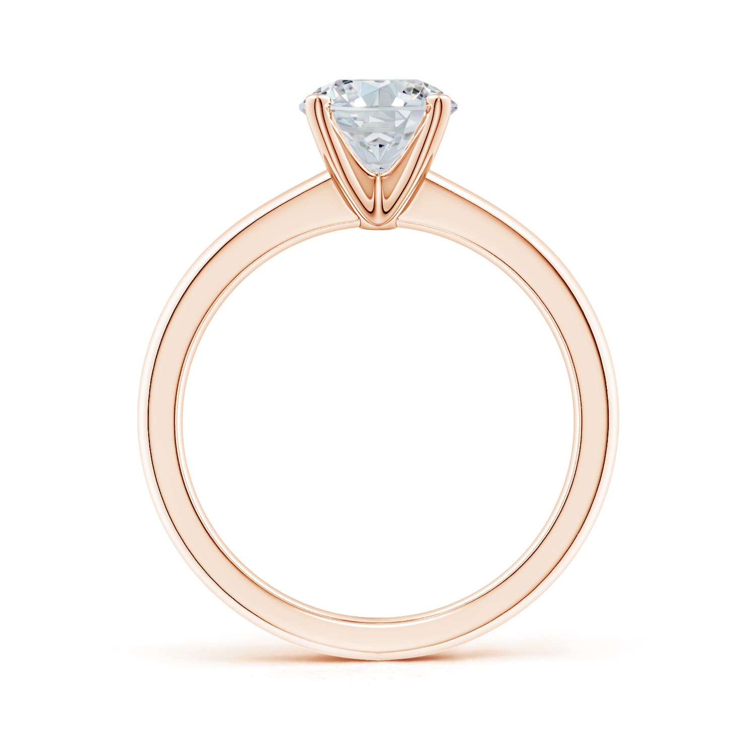 F-G, VS / 5 CT / 14 KT Rose Gold