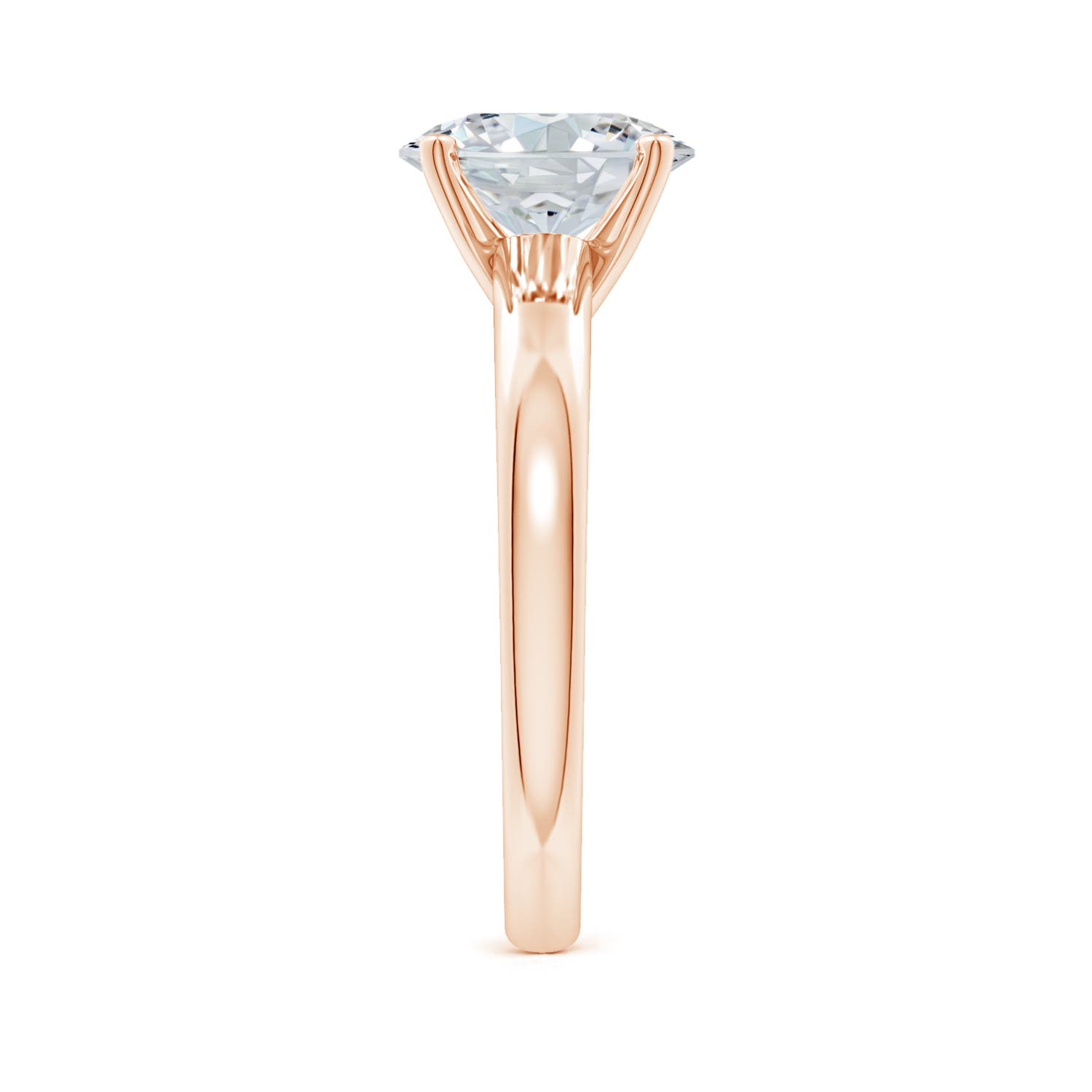 F-G, VS / 5 CT / 14 KT Rose Gold