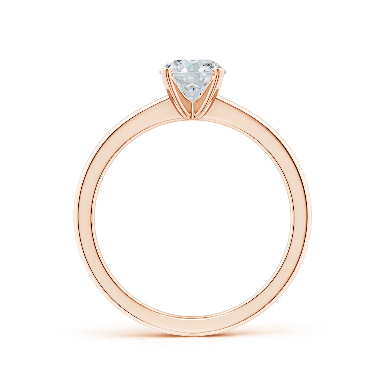 F-G, VS / 1 CT / 14 KT Rose Gold