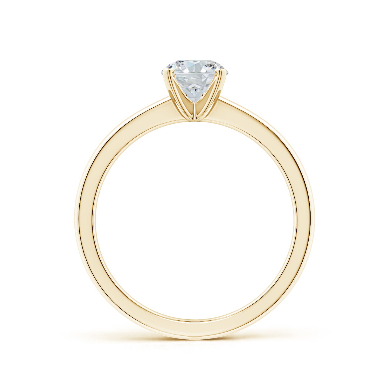 F-G, VS / 1 CT / 14 KT Yellow Gold