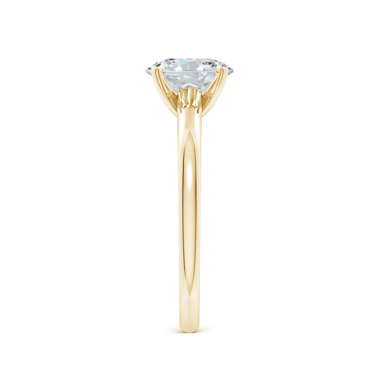 F-G, VS / 1 CT / 14 KT Yellow Gold