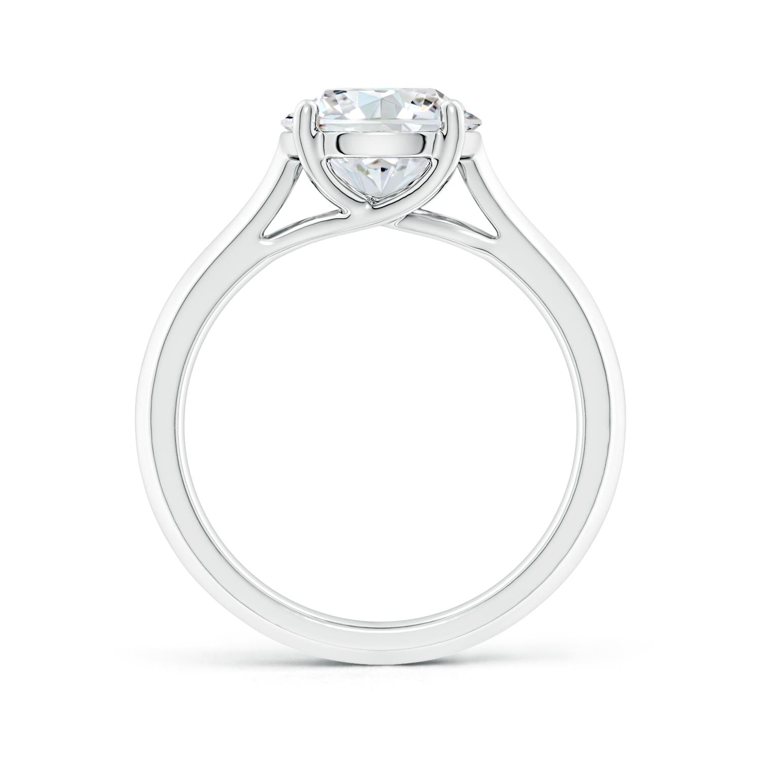 F-G, VS / 4 CT / 14 KT White Gold