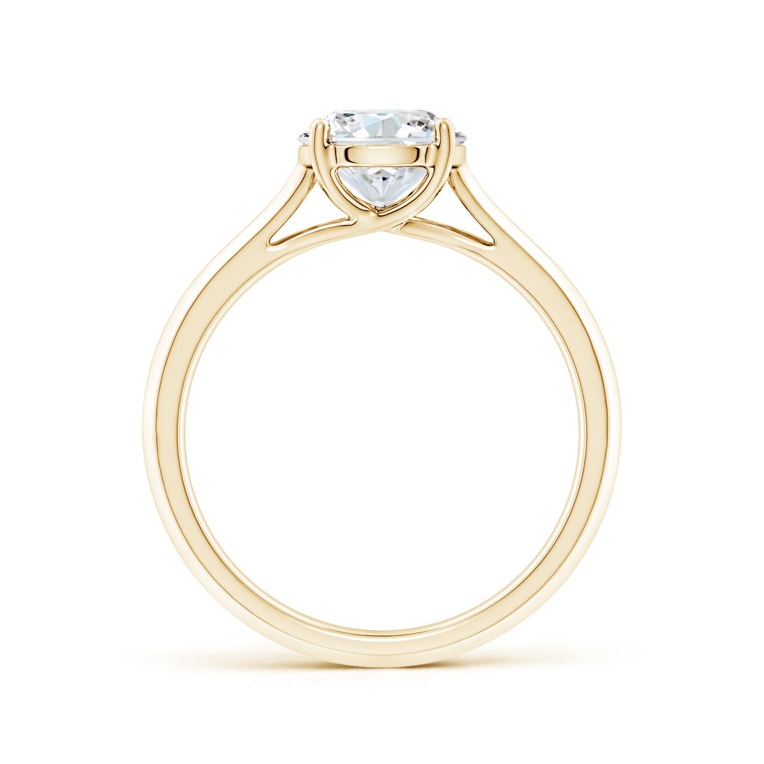 F-G, VS / 2 CT / 14 KT Yellow Gold