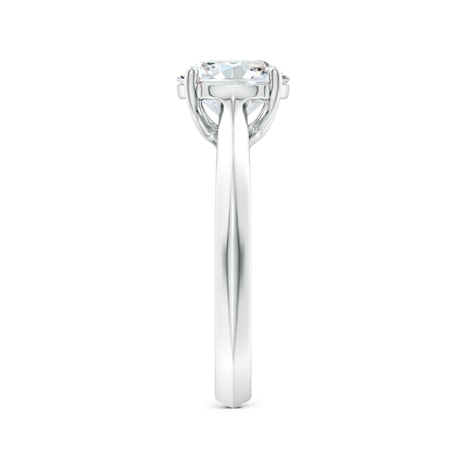 F-G, VS / 3 CT / 14 KT White Gold