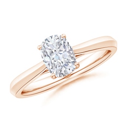 Cushion Rectangular Lab Grown Diamond Solitaire Rings