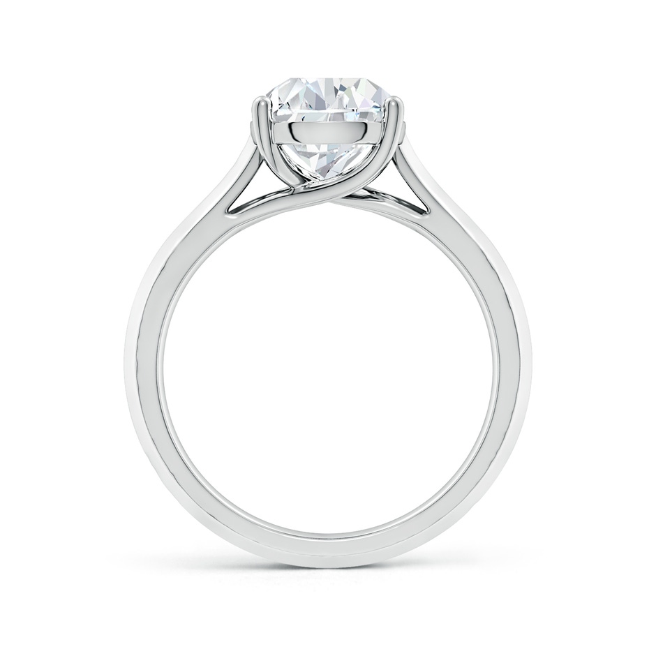 15x9mm FGVS Lab-Grown Pear Diamond Knife-Edge Shank Trellis Engagement Ring in White Gold side 199