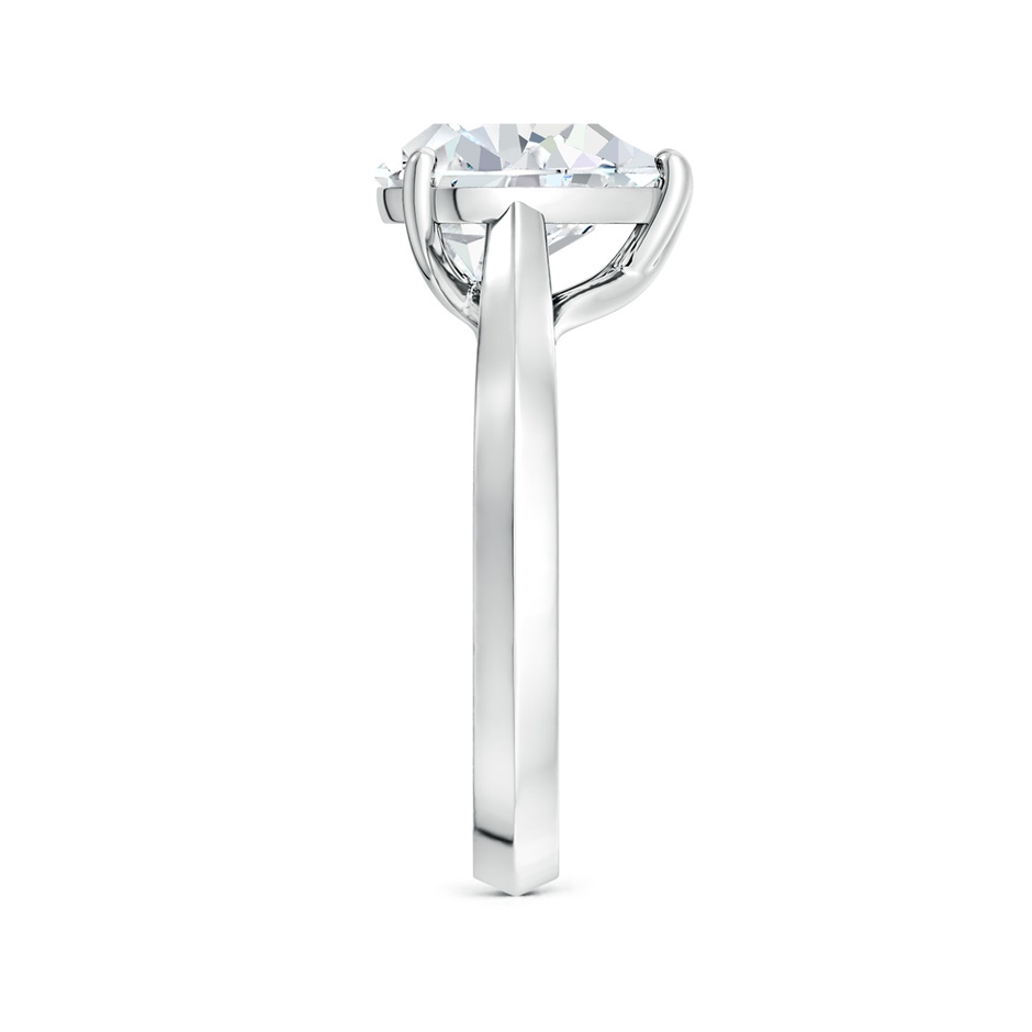 15x9mm FGVS Lab-Grown Pear Diamond Knife-Edge Shank Trellis Engagement Ring in White Gold side 299
