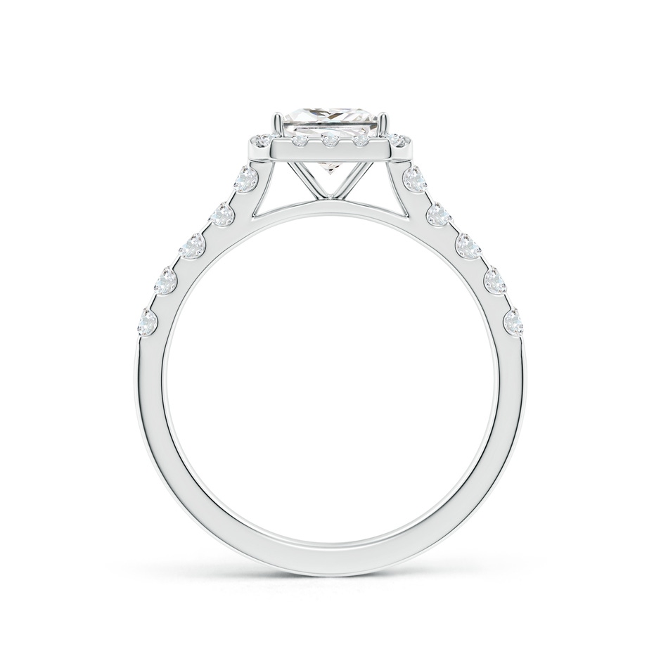 5.5mm FGVS Lab-Grown Princess-Cut Diamond Halo Engagement Ring in White Gold side 199